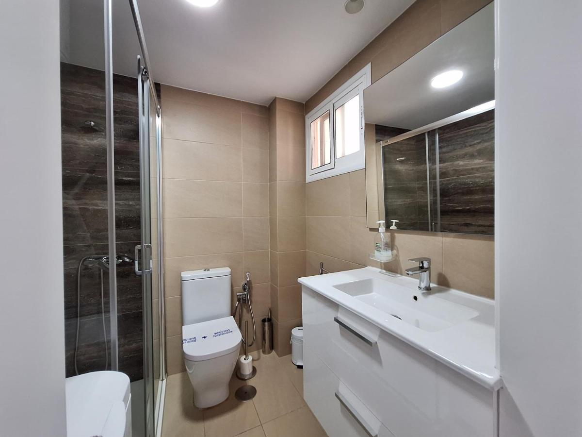 White And Quiet! Modern Apartment In San Agustin ซานบาร์โตโลเม ภายนอก รูปภาพ